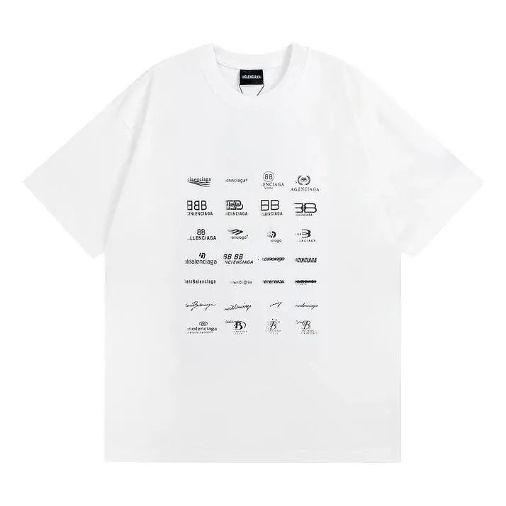 Balenciaga Archives logo Tee