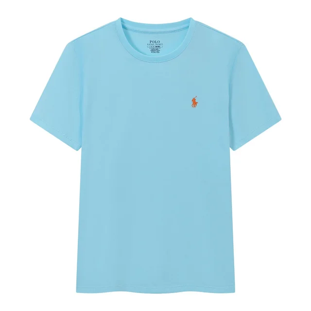 Polo Ralph Lauren T-Shirts Crew-Neck Short-Sleeve T-Shirt with Embroidered Pony Logo product detail image 13
