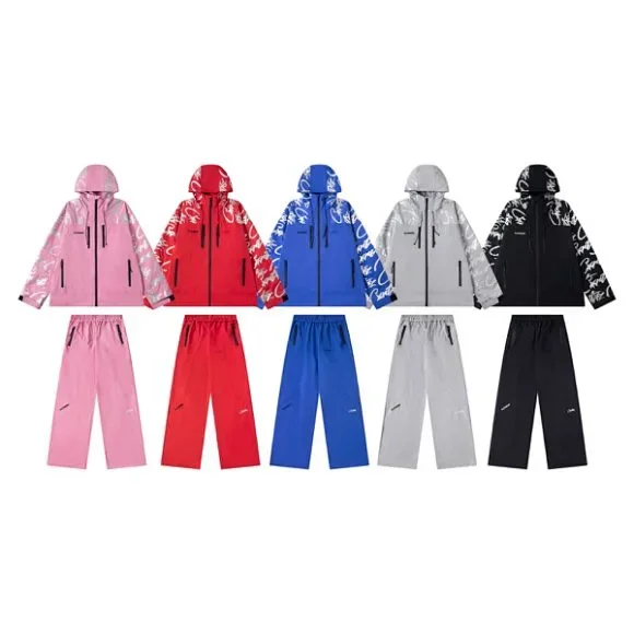 Nike Hooded windbreaker jacket with contrast piping product detail image 2
