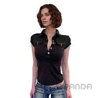 Retro stand-up collar short style — seller photo 6