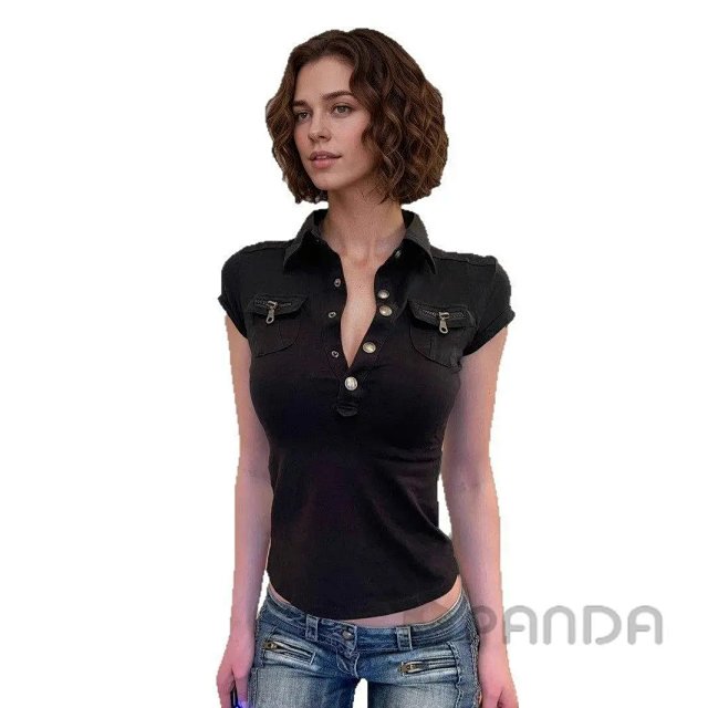 Retro stand-up collar short style: seller detail photo 6