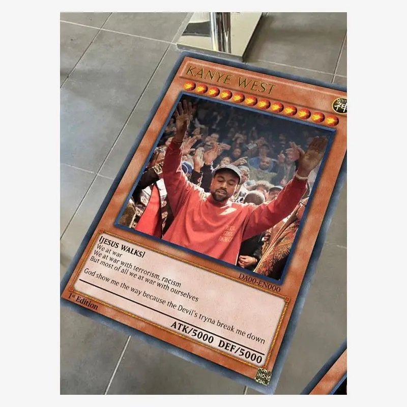 Design Post Malone Yu-Gi-Oh! Card Print Art Print Electronics - 4