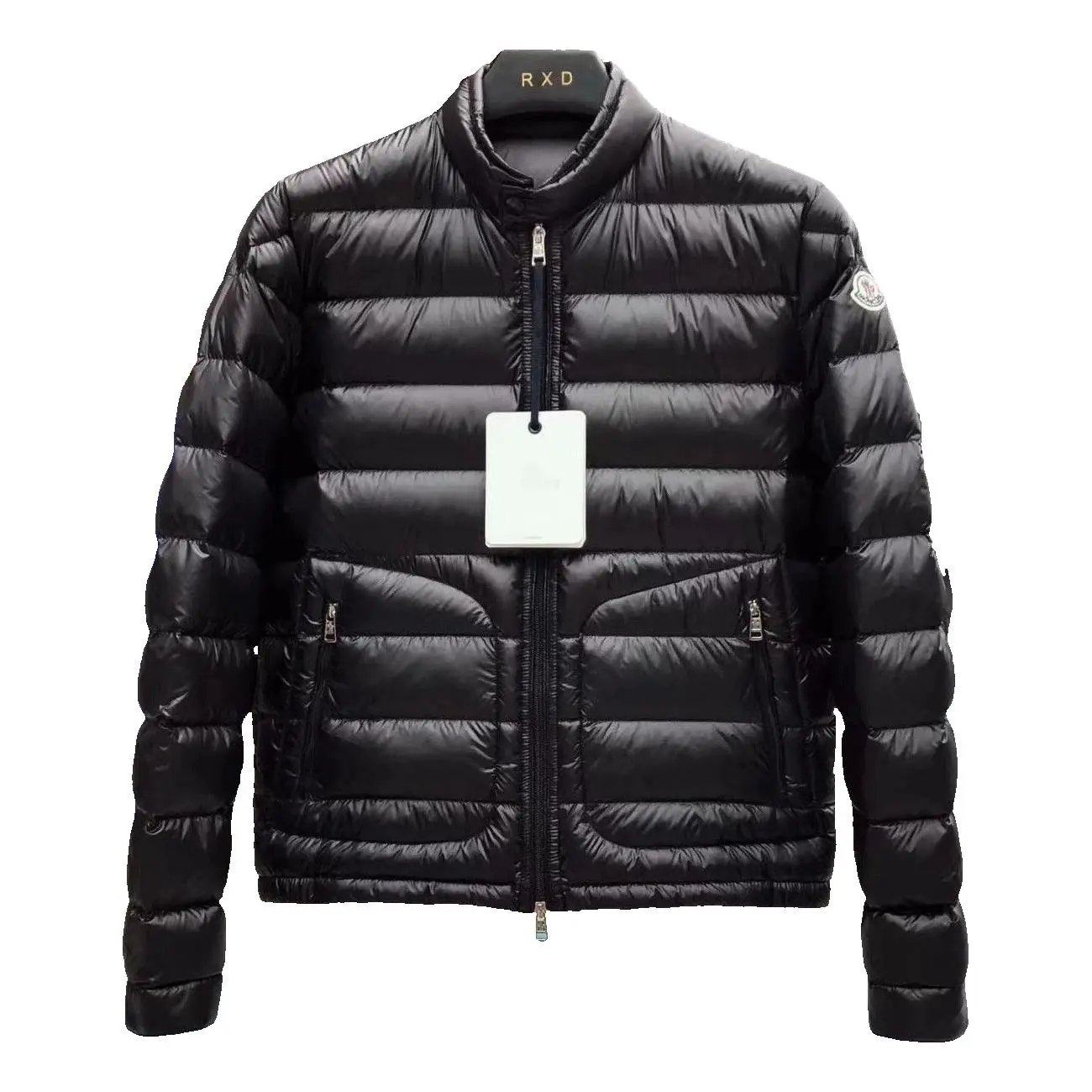 Moncler Black Acorus Down Jacket
