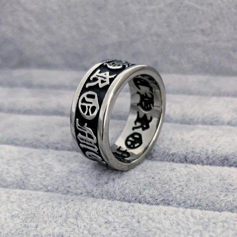 Chrome Hearts Silver Cross Motif Ring Set Jewelry - 5