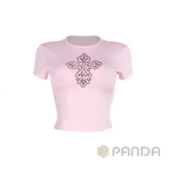 Off-the-shoulder short-sleeved shirt: seller detail photo 2