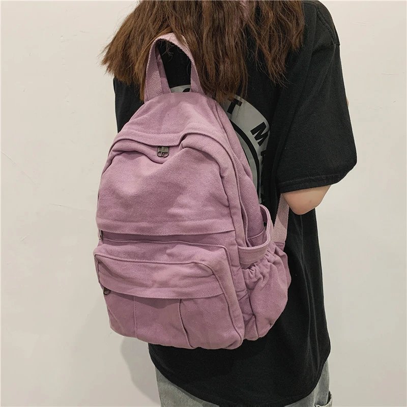 Simple Canvas Backpacks