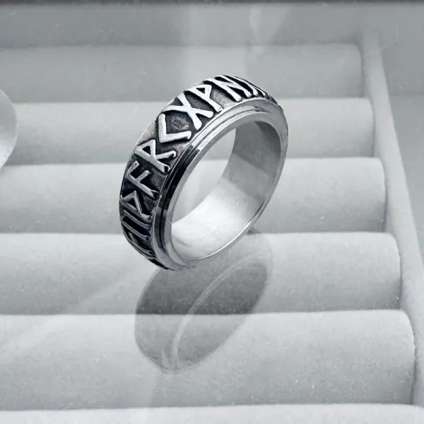 Design Fleur-de-Lis Silver Ring Jewelry - 8