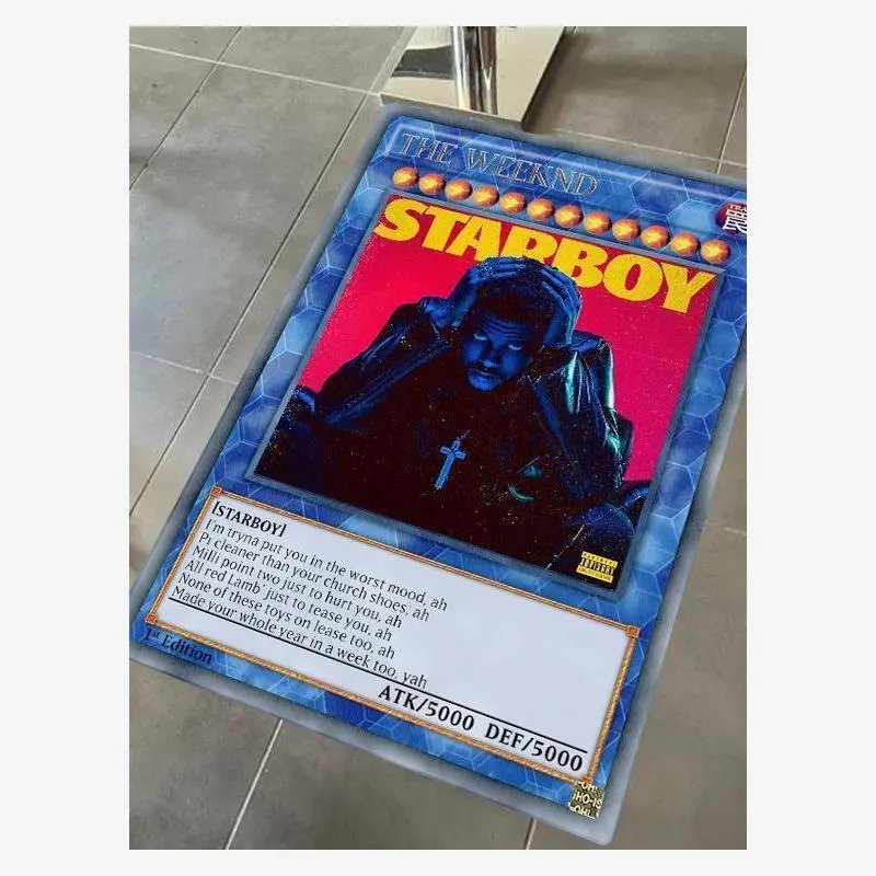 Design Post Malone Yu-Gi-Oh! Card Print Art Print Electronics - 3