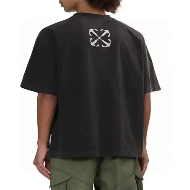 Off-White T-Shirts Graphic Print Crewneck T-Shirt product detail image 12