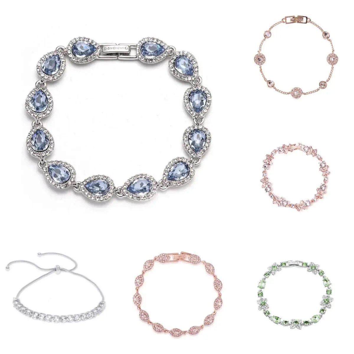 H01 - High quality ladies' bracelets 2 (complete set in package)