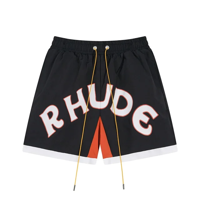 Unbranded Shorts Color-block drawstring with graphic print product detail image 26