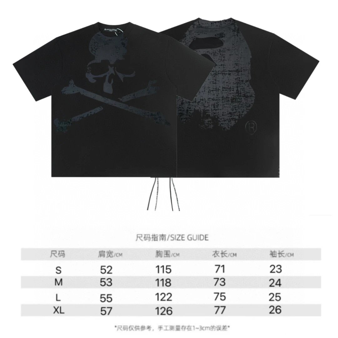 Black [Black Skull Print]
