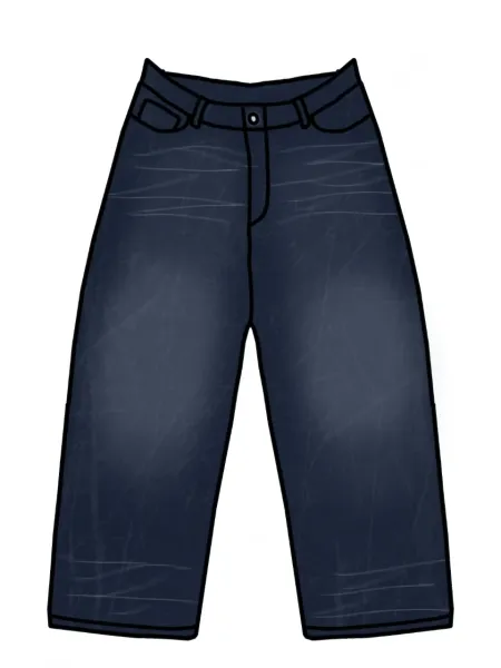 Design Distressed Bleach-Splatter Ripped Jeans Blue - 2