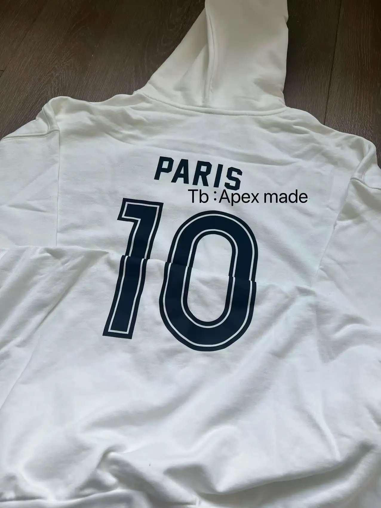 Balenciaga Soccer Zip (White)