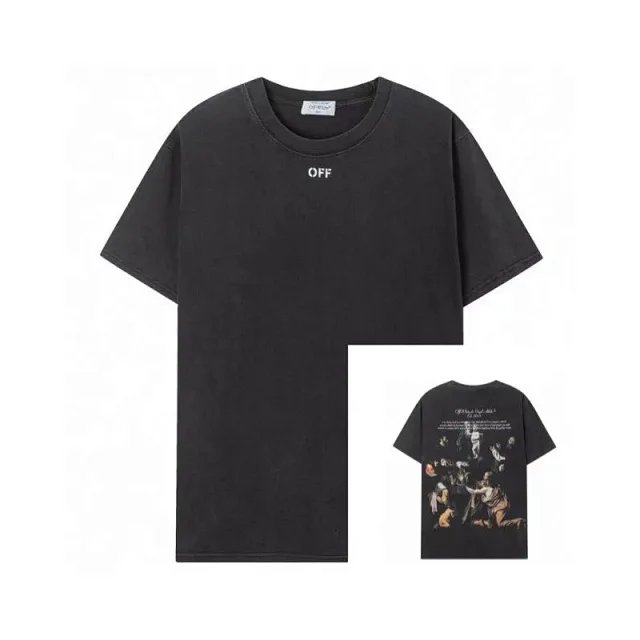 Off-White T-Shirts Graphic Print Crewneck T-Shirt product detail image 14