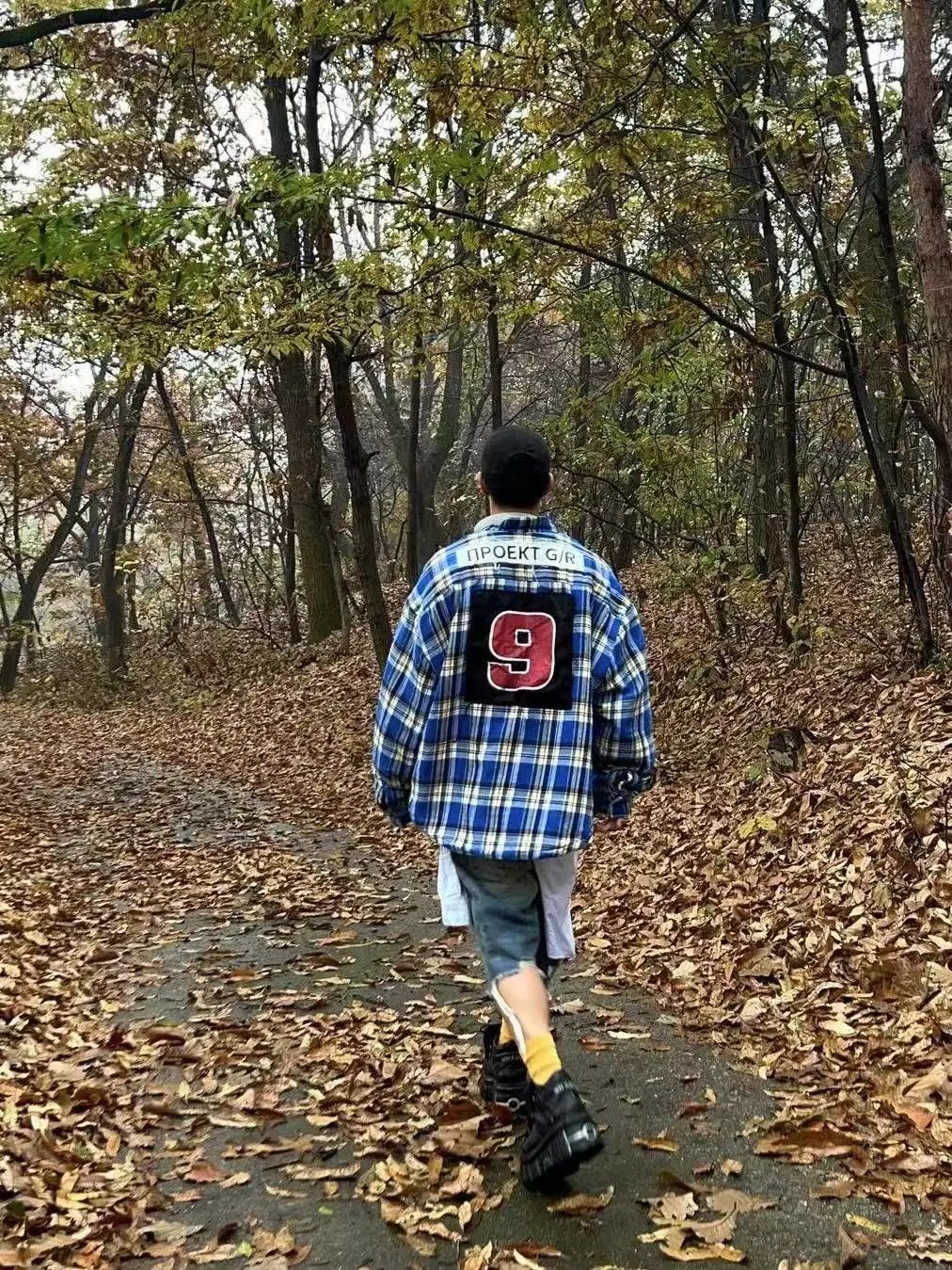 Grailz Learl G/r Russian Patch Print Silhouette Plaid · 5