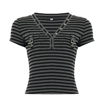Striped workwear T-Shirt