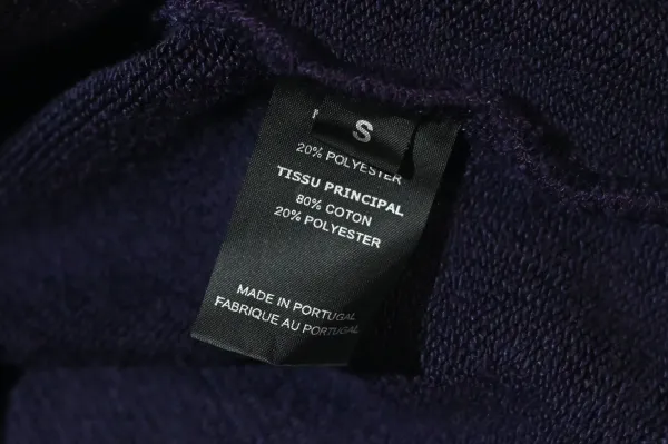 Design Unskinny Logo Print Purple Hoodie - 5