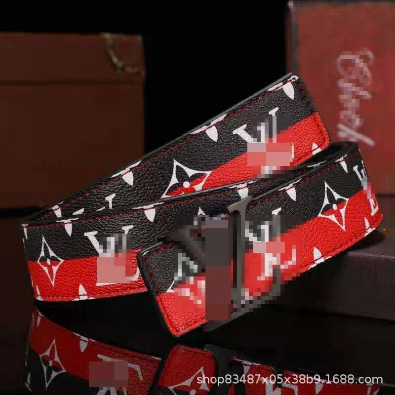 Black red+black buckle