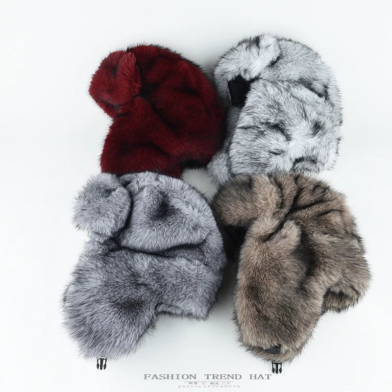 Faux Mink Fur Winter Hat · 5