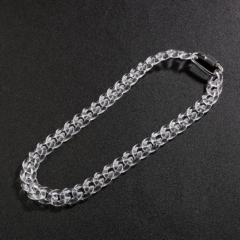 Acrylic Chrome Hearts Necklace 10