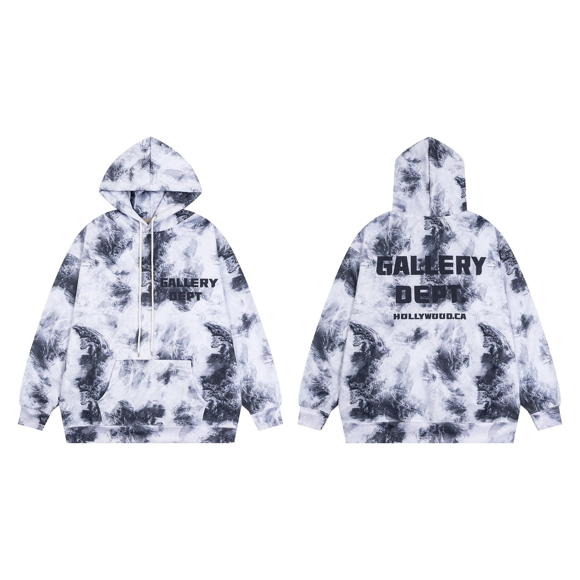 Gallery Dept. Matching Sets Tie-Dye Hoodie and Sweatpants Set — 13
