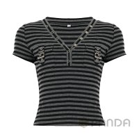 Striped workwear T-Shirt — seller photo 2