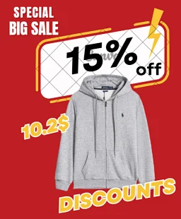 thumbnail for 2053 Special Offer Embroidered Zip Sweatshirt