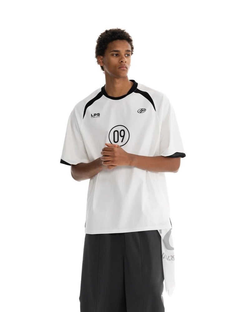 Loopsoon Retro Digital Jersey Print · 3