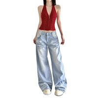 A halter-neck deep-collared vest — seller photo 3