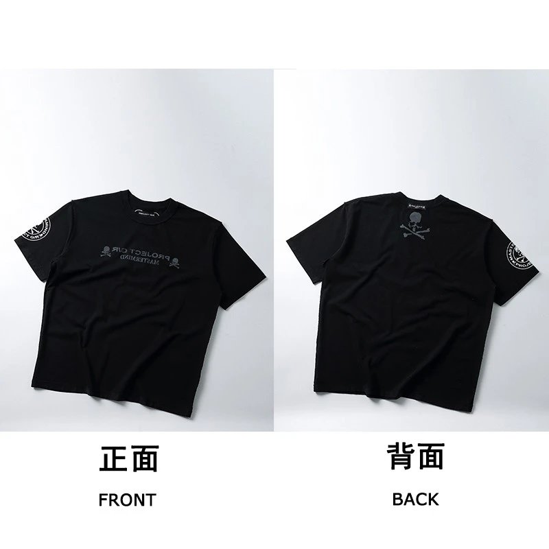 Black [Side Skeleton Logo]