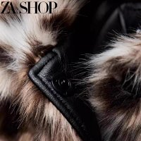 Zara Leopard Fur Jacket — seller photo 3