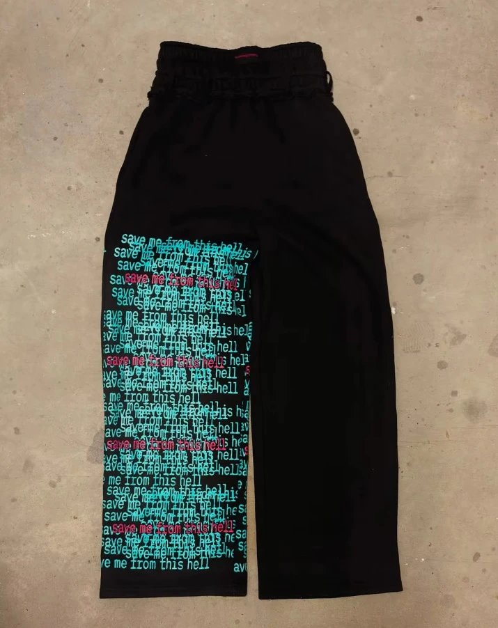 Other Pants Save Me From This Hell Graphic Black