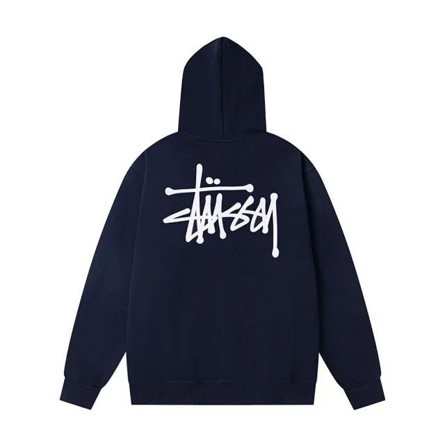 Stussy Zip-Up Logo Hoodie product detail image 10