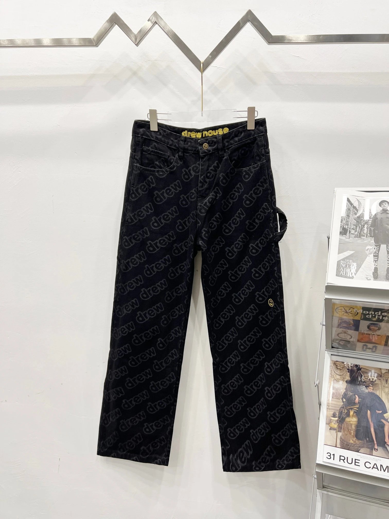 Drew House Distressed Acid Wash Jeans - 3
