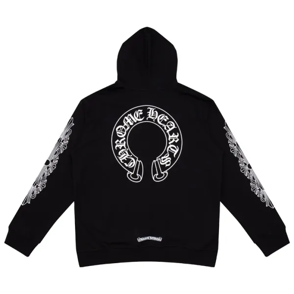 Chrome Hearts Hoodie Black - 1