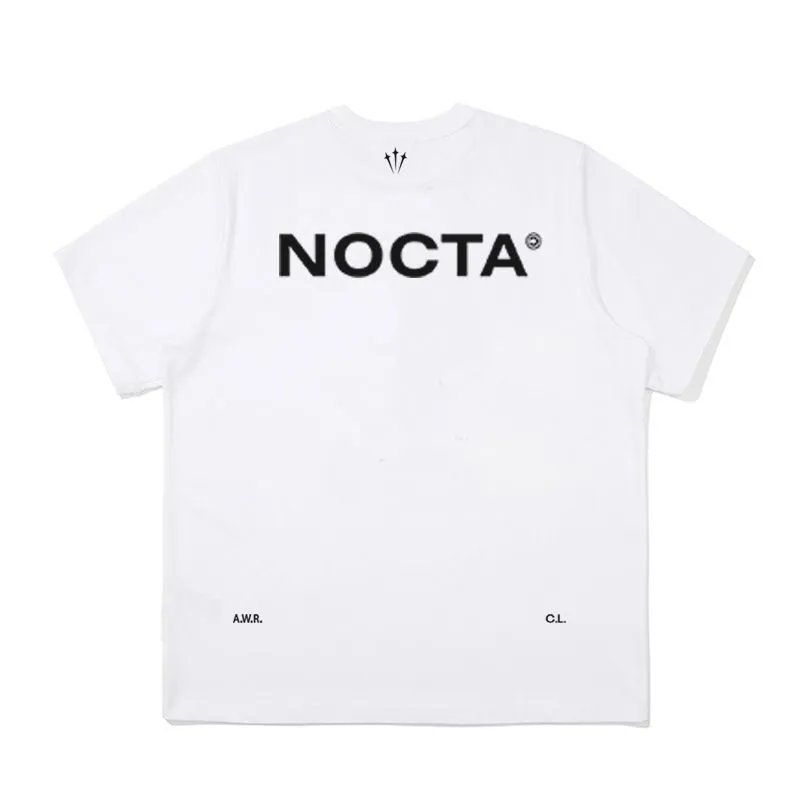 NOCTA NOCTA White Oversized T-Shirt with Bold Logo White