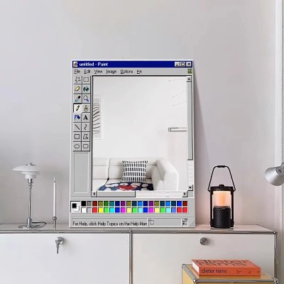 Microsoft Paint Mirror