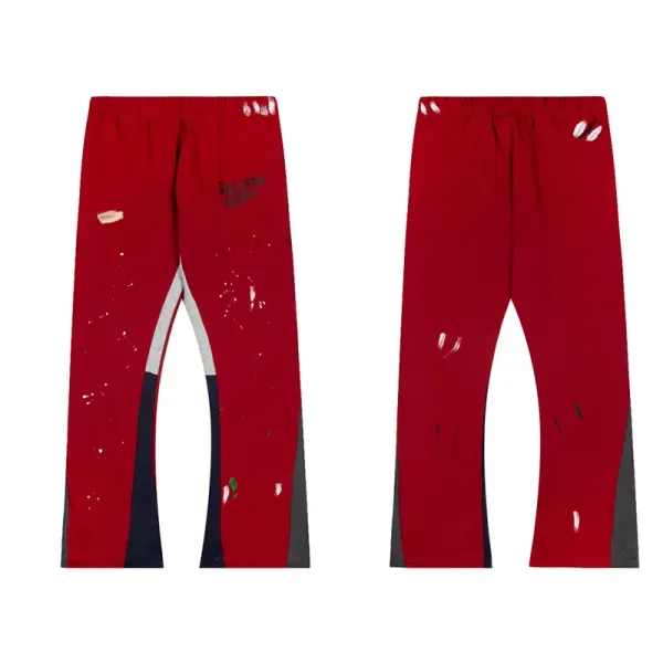 Gallery Dept Paint Splatter Sweatpants Navy - 3