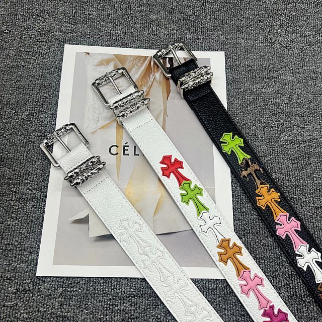 Embroidered Colorful Cross Belt: seller detail photo 3