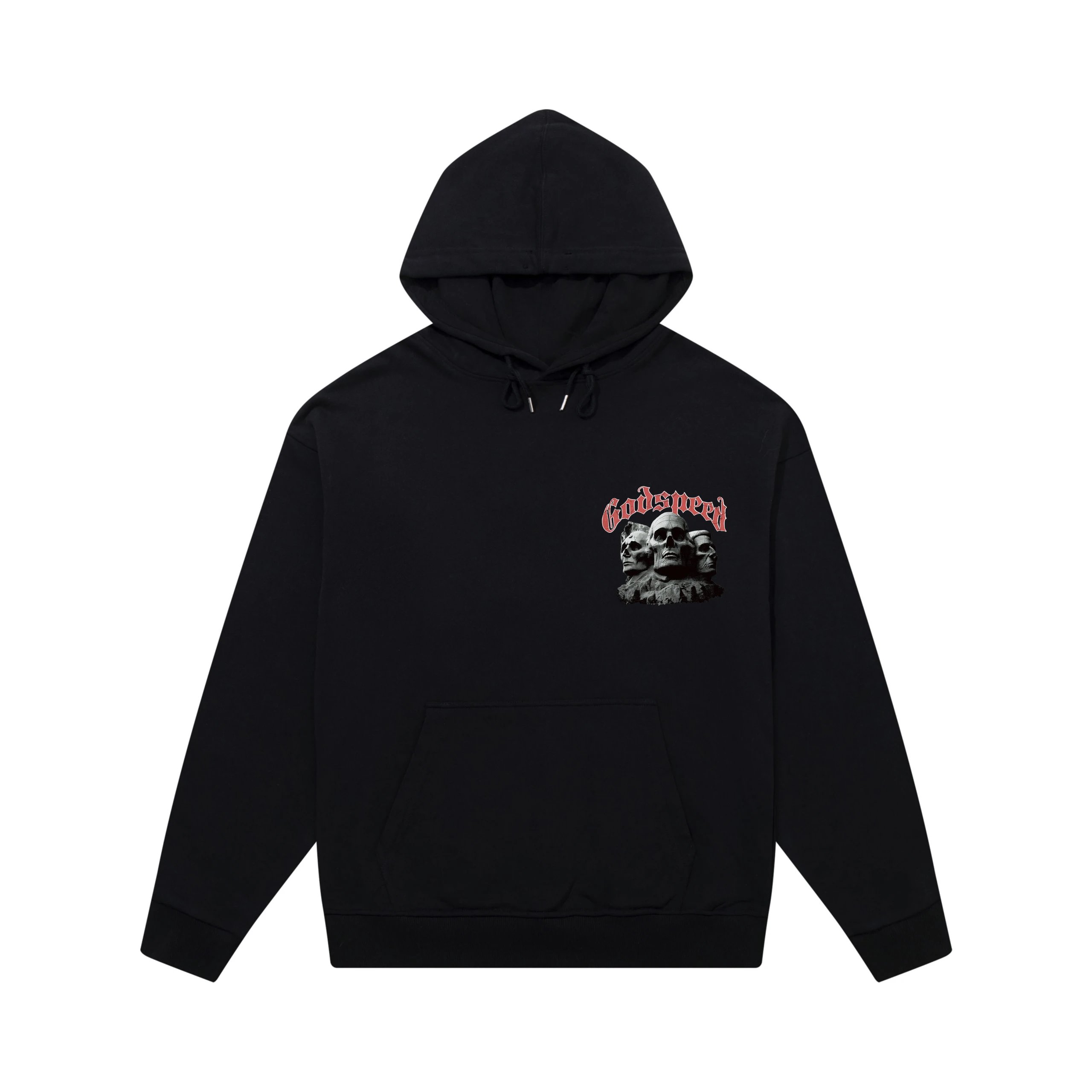 Godspeed Gothic Logo Black Hoodie - 9
