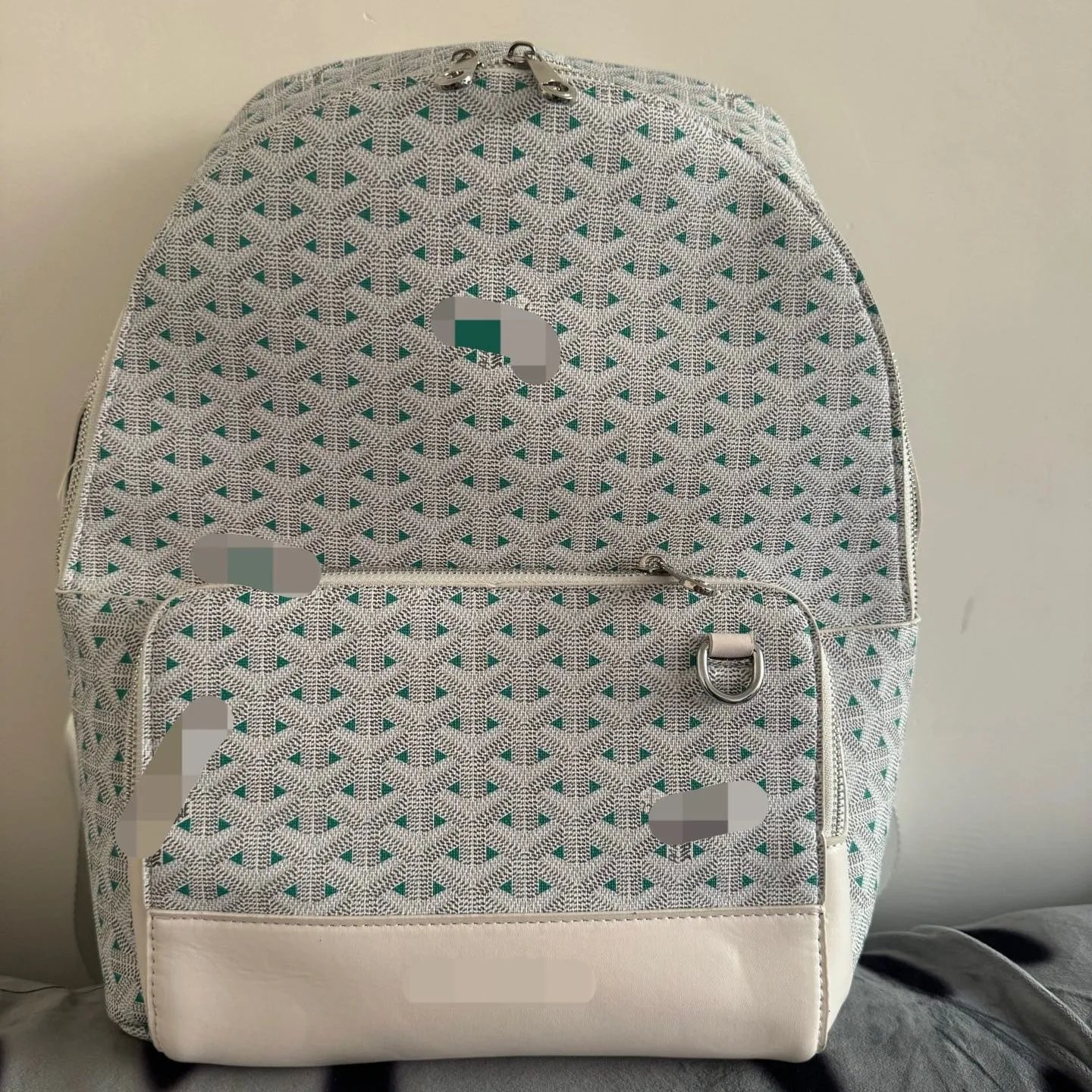 Goyard Saint Louis Mini Backpack White - 5