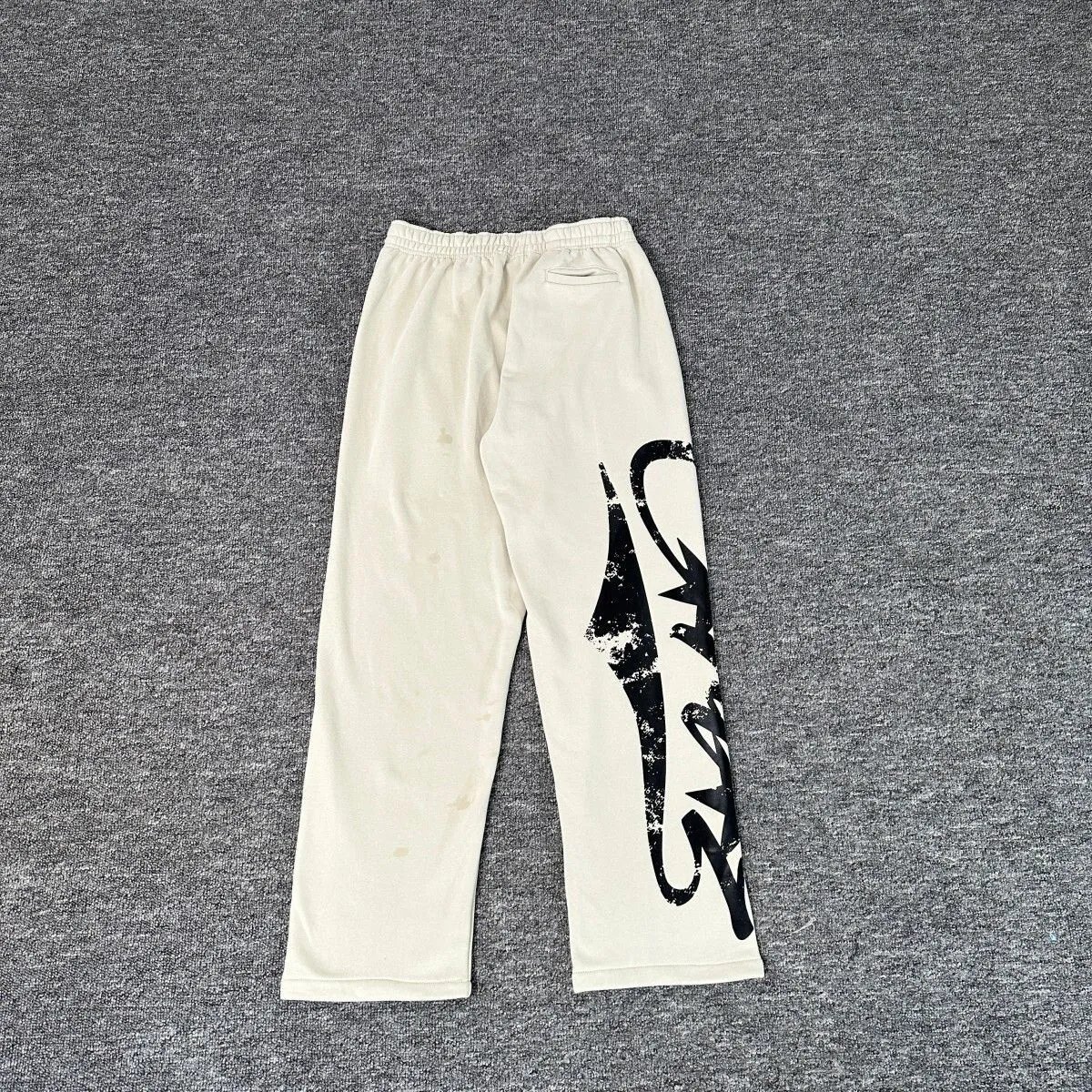 Cactus Jack Graphic Sweatpants Beige - 6