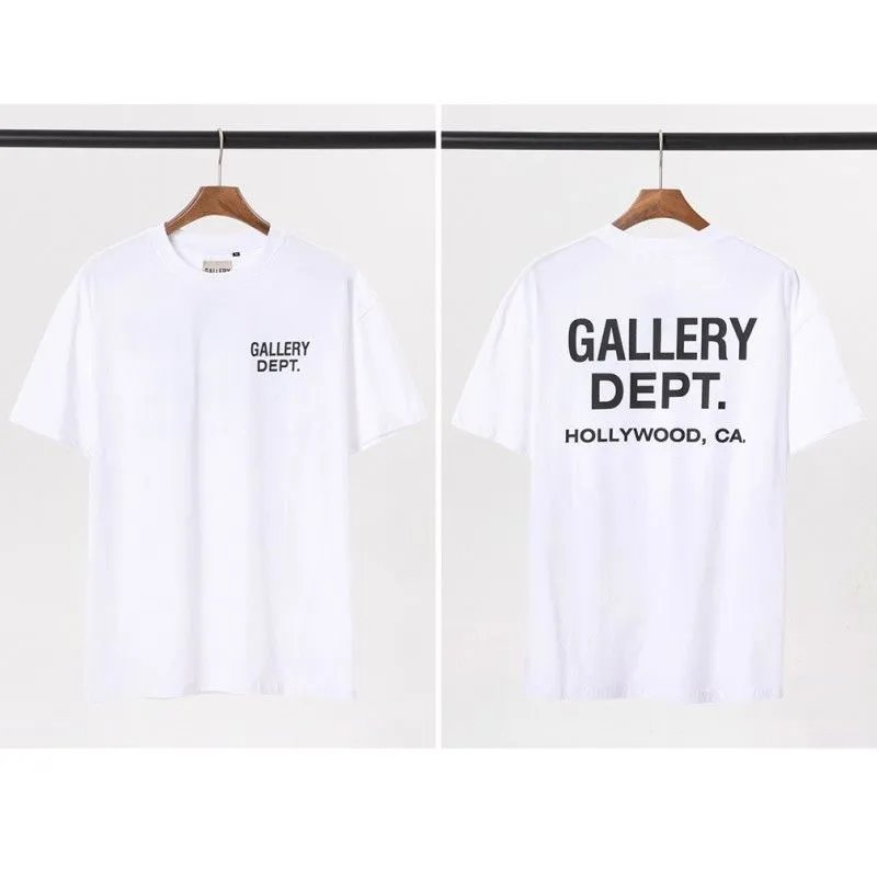 Gallery Dept. Hollywood CA T-Shirt Charcoal Gray T-Shirt - 12