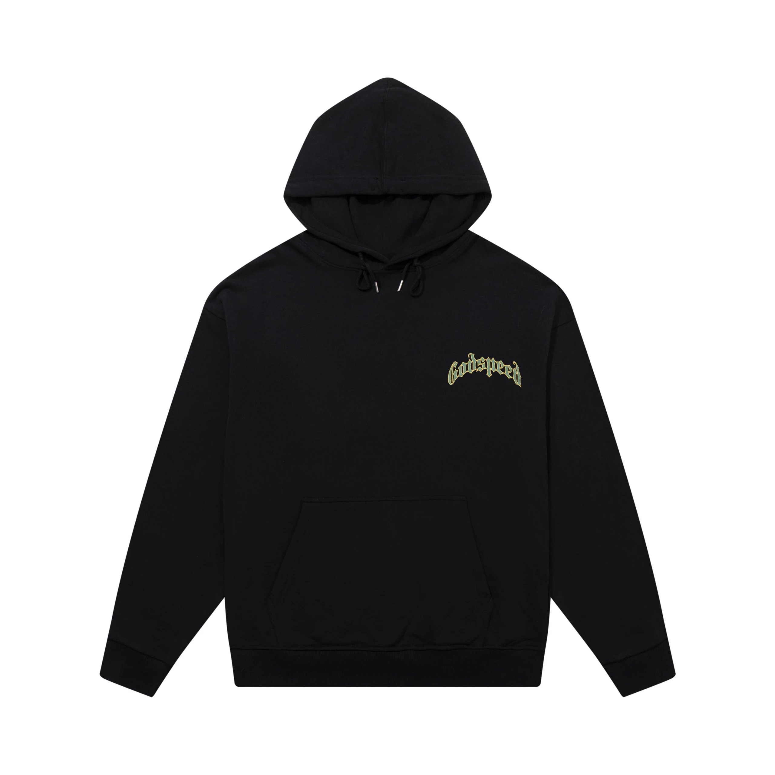Godspeed Gothic Logo Black Hoodie - 7