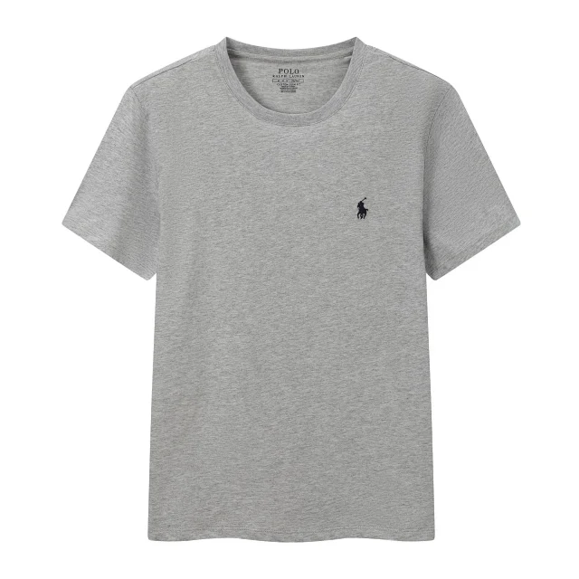 Polo Ralph Lauren T-Shirts Crew-Neck Short-Sleeve T-Shirt with Embroidered Pony Logo product detail image 11