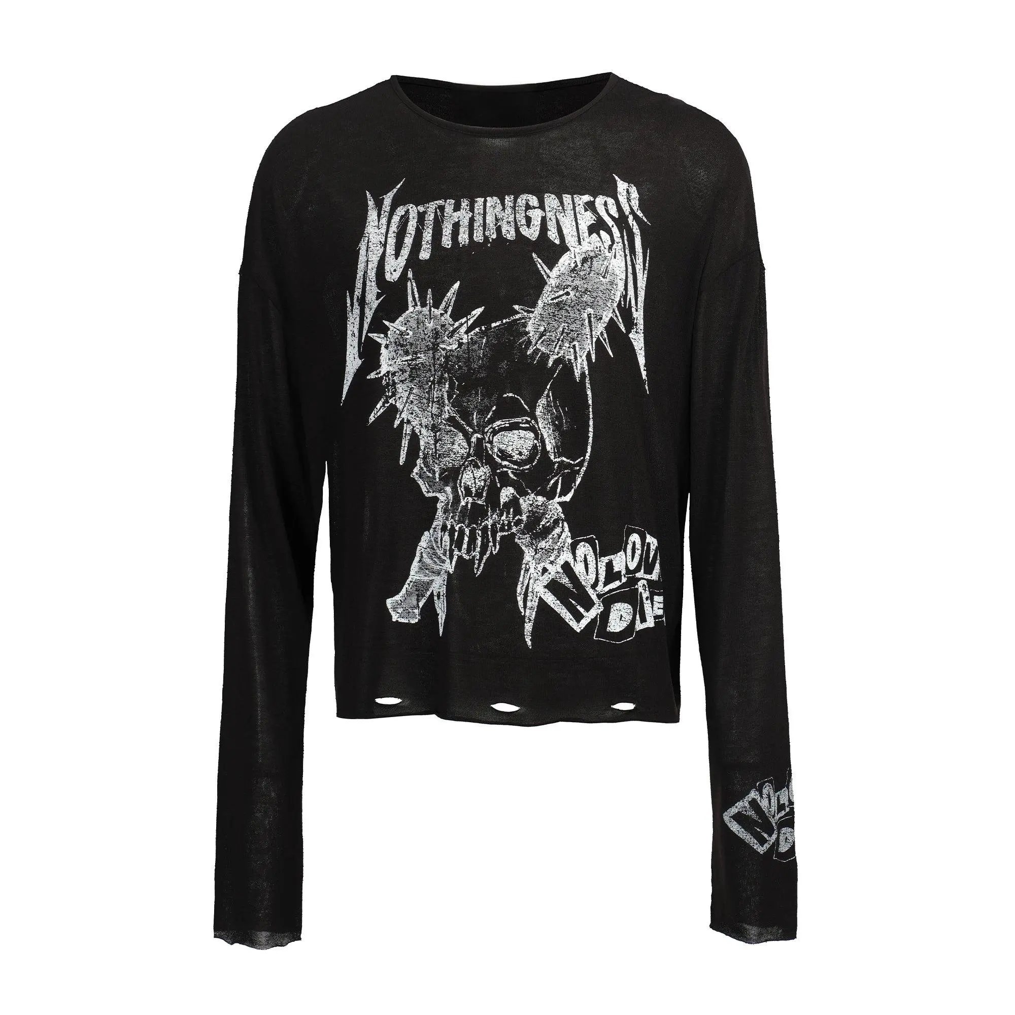 Nothingnessworld 24Ss "Love" Destruction longsleeve
