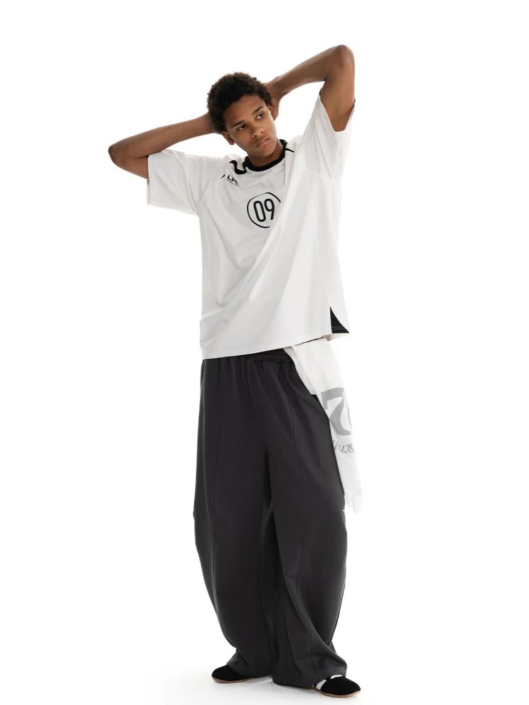 Loopsoon Retro Digital Jersey Print · 4