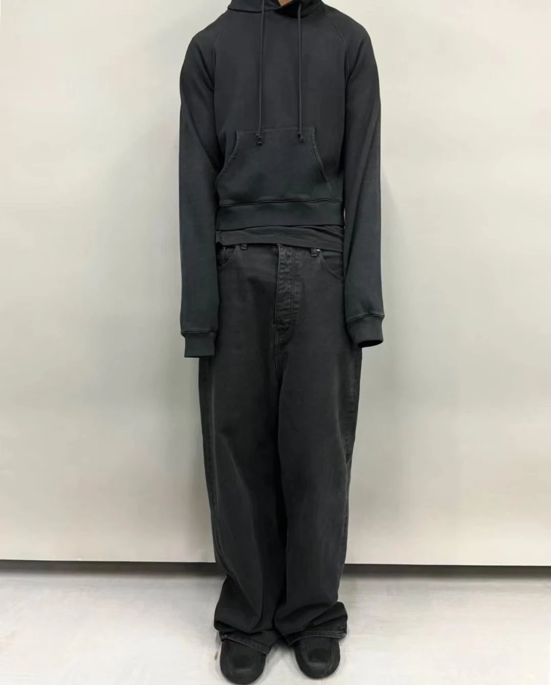 In Stock Vujade 009 Drop3 Pl Luke Washed Baggy Jeans