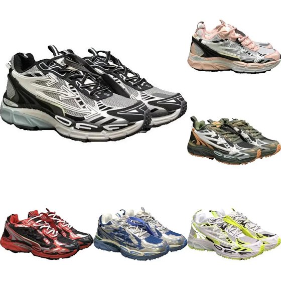 High quality arrow thick soled mesh dad shoes